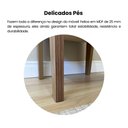 Ver mais imagens de Mesa Lateral de Apoio 100% MDF com Porta em Palinha Charlotte Marrom