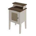 Ver mais imagens de Mesa Lateral de Apoio 100% MDF com Porta em Palinha Charlotte