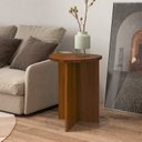 Ver imagem 2 de Mesa Lateral de Apoio Tampo Redondo Delta