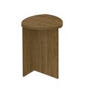 Ver imagem 3 de Mesa Lateral de Apoio Tampo Redondo Delta Marrom