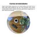 Ver imagem 7 de Mesa Lateral de Apoio Tampo Redondo Delta Marrom