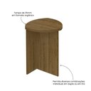 Ver imagem 5 de Mesa Lateral de Apoio Tampo Redondo Delta