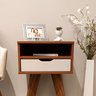 Mesa Lateral de Apoio com Gaveta Pés Retrô Vip Artely - 12
