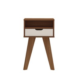 Mesa Lateral de Apoio com Gaveta Pés Retrô Vip Artely - 17