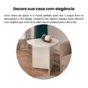 Ver imagem 6 de Mesa Lateral de Apoio Tampo Redondo Delta Off White