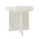 Ver imagem 3 de Mesa Lateral de Apoio Tampo Redondo Delta Off White