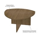 Ver imagem 5 de Mesa de Centro Oval Delta Artely Marrom