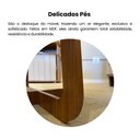 Ver mais imagens de Mesa de Centro Jasmin Marrom 100% MDF
