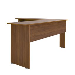 Mesa em L para Escritório 1 Gaveta Pés Antiumidade Cannes Artely - 20