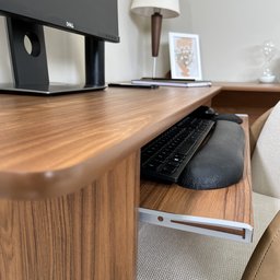 Mesa em L para Escritório 1 Gaveta Pés Antiumidade Cannes Artely - 13