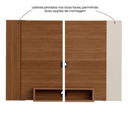 Painel para TV até 40 Polegadas com Nicho e detalhes Flex Cine - 5