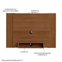 Ver imagem 6 de Painel Ripado para TV até 40 Polegadas com Nicho e detalhes Flex Cine