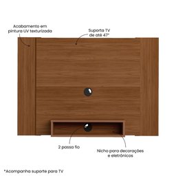 Painel para TV até 40 Polegadas com Nicho e detalhes Flex Cine - 6