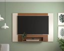 Ver imagem 1 de Painel Ripado para TV até 40 Polegadas 120CMX80CM Nicho e Detalhes Flex Cine Marrom