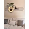 Quadro Decorativo Iluminação Led Lotus Decor Q6 Sala Hall Quarto - 1