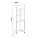 Ver imagem 4 de Estante 2 Portas Estocolmo 