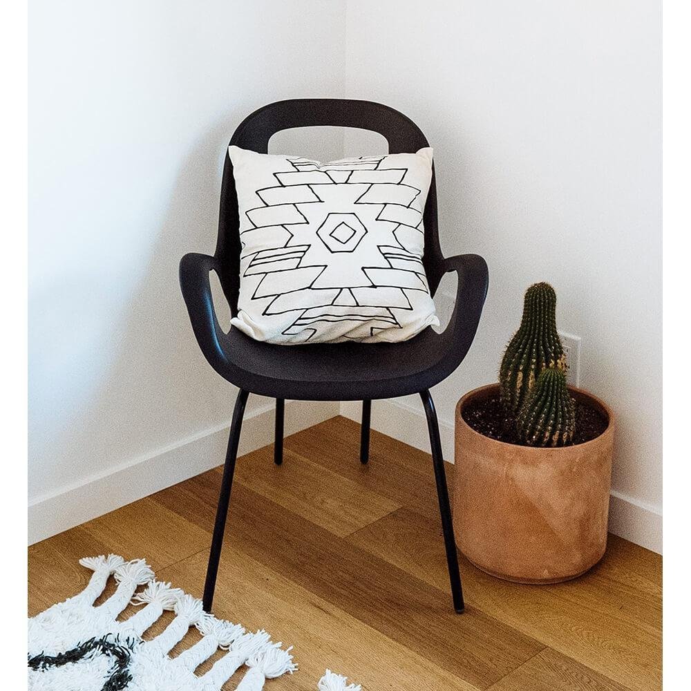 Cadeira Oh Chair Preta - Umbra | MadeiraMadeira