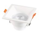 Ver imagem 1 de Spot LED Recuado Embutir Quadrado 3W 6500k Bivolt Branco