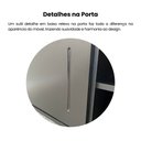 Ver imagem 6 de Rack para TV até 55 Polegadas MDF 134cm 1 Porta 2 Nicho Lotus Verona Artely Preto