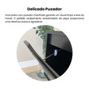 Ver imagem 7 de Rack para TV até 55 Polegadas MDF 134cm 1 Porta 2 Nicho Lotus Verona Artely Preto