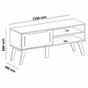 Ver imagem 3 de Rack para TV até 55 Polegadas 1 Porta 2 Nicho Lotus Verona Artely