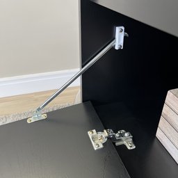Rack para TV até 55 Polegadas MDF 134cm 1 Porta 2 Nicho Lotus Verona Artely Preto - 11 Rack para TV até 55 Polegadas MDF 134cm 1 Porta 2 Nicho Lotus Verona Artely Preto - 11