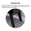 Ver imagem 5 de Rack para TV até 55 Polegadas MDF 134cm 1 Porta 2 Nicho Lotus Verona Artely Preto