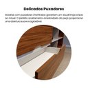 Ver imagem 6 de Rack para TV até 75 Polegadas MDF 180cm 2 Gavetas Verona Bege