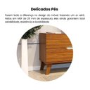 Ver imagem 7 de Rack para TV até 75 Polegadas MDF 180cm 2 Gavetas Verona Bege