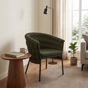 Ver imagem 1 de Poltrona Moderna Confortavel e Cheia de Estilo Verde Remgui