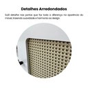 Ver mais imagens de Rack Retrô para TV até 75 Polegadas MDF 180cm 2 Portas Charlotte Marrom
