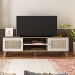 Rack para TV até 75 Polegadas 2 Portas com Pés Retro Charlotte - 19