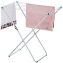 Ver imagem 1 de Varal de Roupa de Chão sem Abas 82cm Varalzinho de Piso Dobrável Branco Standard Utimil