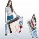 Ver imagem 3 de Varal de Roupa de Chão sem Abas 82cm Varalzinho de Piso Dobrável Branco Standard Utimil