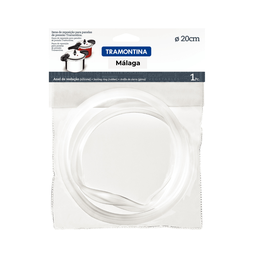 Anel Borracha de silicone Original Tramontina Ø20cm para panela Pressão Málaga - vedação Tramontina - 3