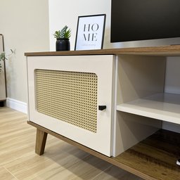 Rack para TV até 75 Polegadas 2 Portas com Pés Retro Charlotte - 20
