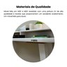 Escrivaninha Mesa Escritório com Nichos Sofia Branco Artely - 9