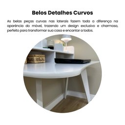 Escrivaninha com Nichos Sofia Branco Artely - 6