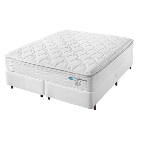 Conjunto Box Mola Ensacada Probel Guarda Costas Bari Queen 158x58cm