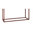 Ver imagem 3 de Aparador Buffet Pequeno para Hall de Entrada Luxo Eros 02 Gavetas 90cm Preto/cobre Cantinho Café