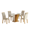 Conjunto Sala de Jantar com 4 Cadeiras Miami - 2