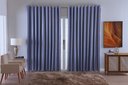 Ver imagem 1 de Cortina para Sala Quarto Blackout Tecido 5,00x2,80 Ellegance:cinza Claro