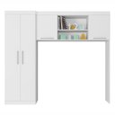 Ver imagem 3 de Quarto Modulado Infantil 4 Portas 2 Gavetas Star Poliman Móveis