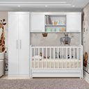 Ver imagem 1 de Quarto Modulado Infantil 4 Portas 2 Gavetas Star Poliman Móveis