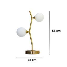 Luminária de Mesa Decor em Metal Caminhos Smith Co - 5