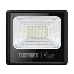 Refletor Led Com Placa Solar Tr Sun 100W Luz Fria Taschibra - 3 Refletor Led Com Placa Solar Tr Sun 100W Luz Fria Taschibra - 3