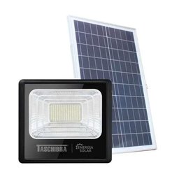 Refletor Led Com Placa Solar Tr Sun 100W Luz Fria Taschibra - 1 Refletor Led Com Placa Solar Tr Sun 100W Luz Fria Taschibra - 1