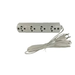 Extensão Elétrica Rocco 2 Metros Padrão Univesal 4 Entradas - RE - 2