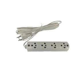 Extensão Elétrica Rocco 2 Metros Padrão Univesal 4 Entradas - RE - 1