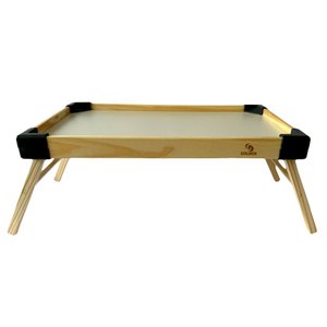 Bandeja de Cama para Café Strong com Pés Dobráveis Cazza Golden